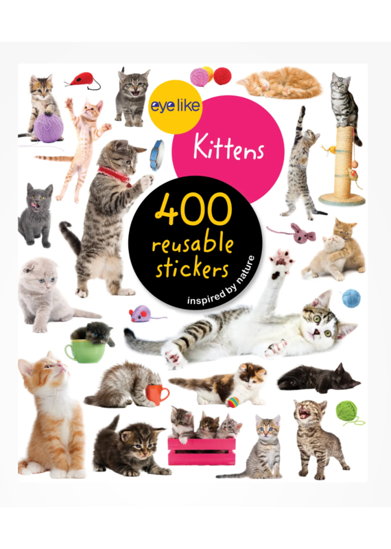 Hachette Eyelike Stickers- Kittens