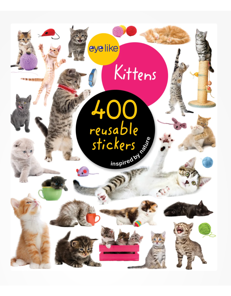 Hachette Eyelike Stickers- Kittens