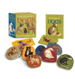 Hachette For the Love of Dogs-A Wooden Magnet Set
