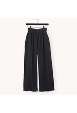 Pokoloko Crinkle Palazzo Pants-Black-One Size