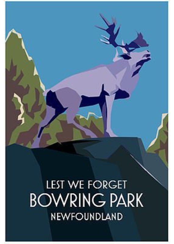 Junk Junk-Poster-Bowering Park Caribou-12x18