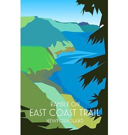 Junk Junk-Poster-East Coast Trail-12x18