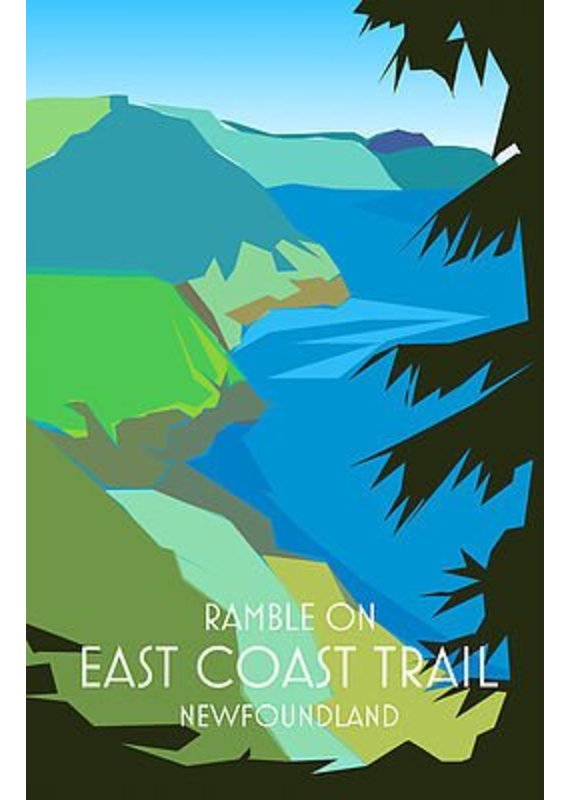 Junk Junk-Poster-East Coast Trail-12x18
