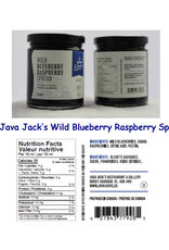 Java Jack's Wild Blueberry & Raspberry Spread