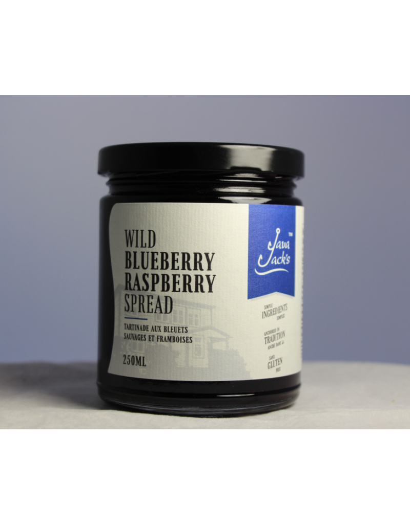 Java Jack's Wild Blueberry & Raspberry Spread