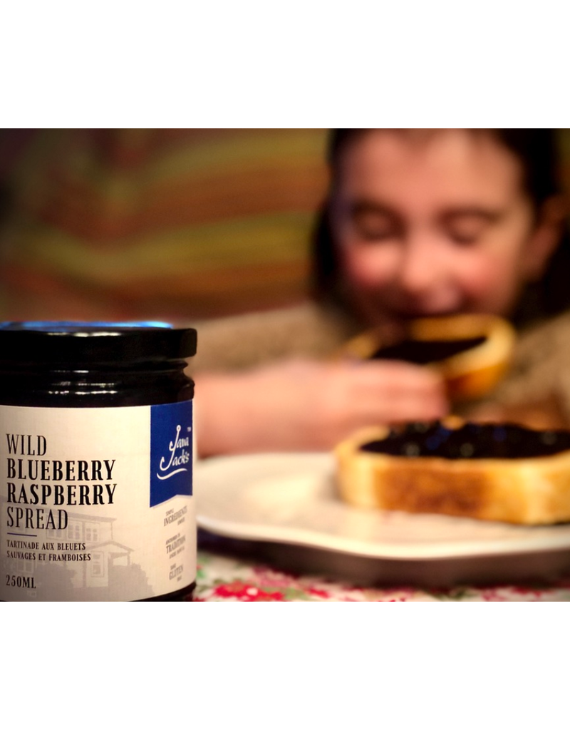 Java Jack's Wild Blueberry & Raspberry Spread