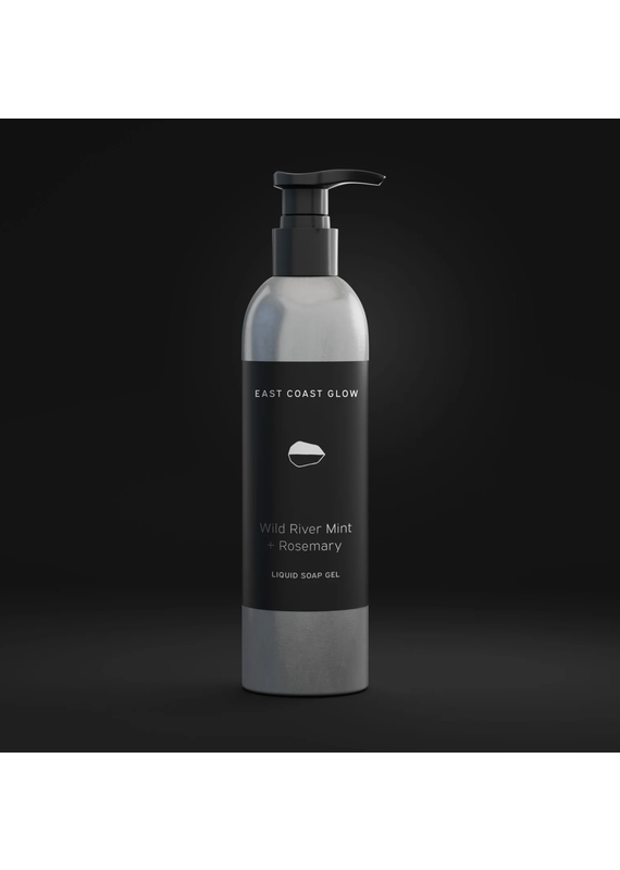 East Coast Glow Wild River Mint + Rosemary Iceberg Infused Hand + Shower Gel
