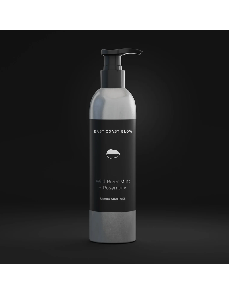 East Coast Glow Wild River Mint + Rosemary Iceberg Infused Hand + Shower Gel
