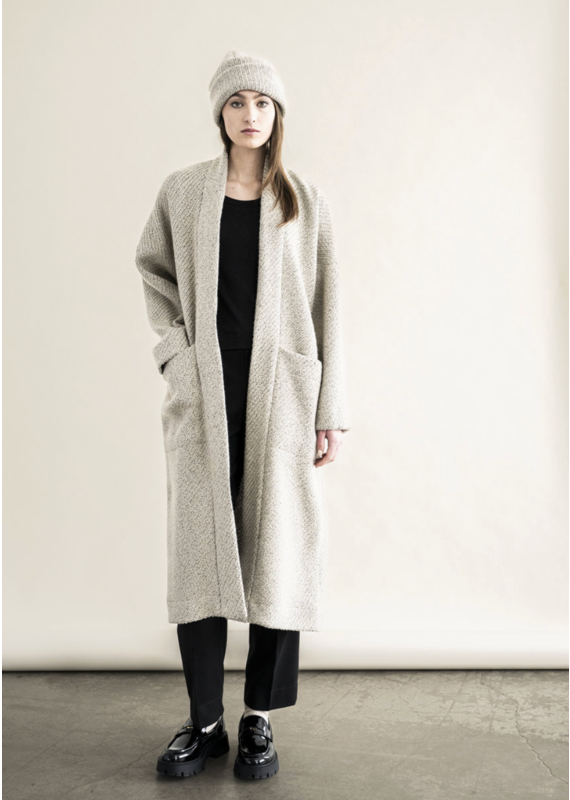 Bodybag by Jude Cambridge Cardigan-Sand