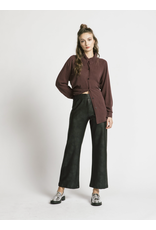 Shanna Pant-Black Leatherette