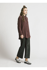 Shanna Pant-Black Leatherette