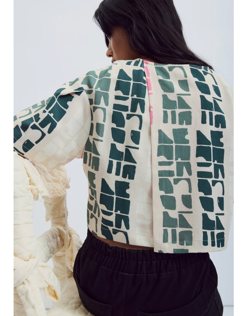 Eve Gravel Toyo Shirt-Totem Rose