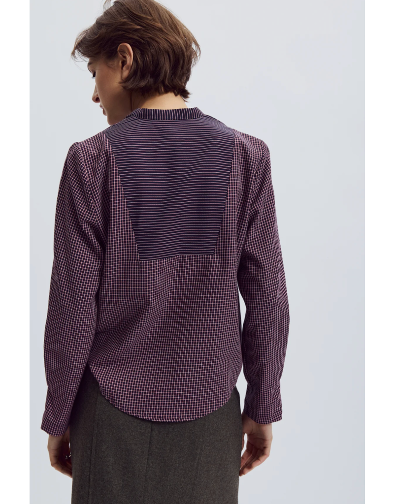 Eve Gravel Adéona-Navy&Burgundy