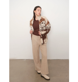Kuwalla Printed Sherpa Fleece-Desert Stallion