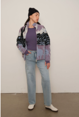 Kuwalla Printed Sherpa Fleece-Sunset Stallion