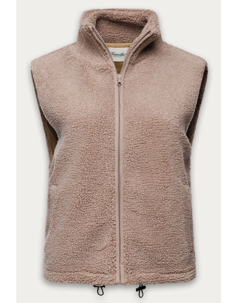 Kuwalla Polar Vest-Warm Taupe