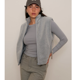 Kuwalla Polar Vest-Frosty Blue