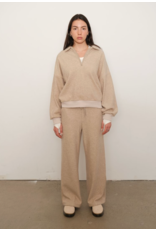 Kuwalla Arya Plush Wideleg-Melange Beige