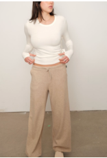 Kuwalla Arya Plush Wideleg-Melange Beige