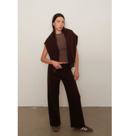 Kuwalla Arya Plush Wideleg-Chocolate Brown