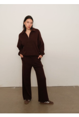 Kuwalla Arya Plush Wideleg-Chocolate Brown