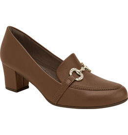 Picadilly Heeled Loafer-Cognac
