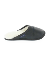 Garneau Mule Slipper-Black Leather