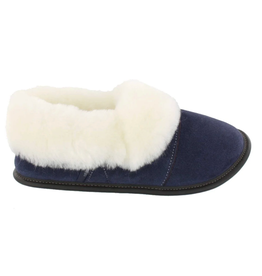 Garneau Lazybone Slippers-Navy Suede