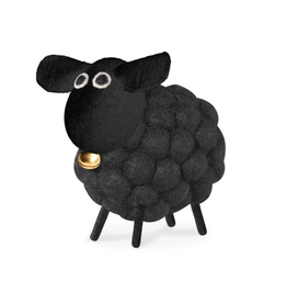 MODWOOL MODWOOL-Felt Ball Sheep-Black