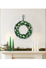 MODWOOL MODWOOL Felt Leaf Wreath-14"D
