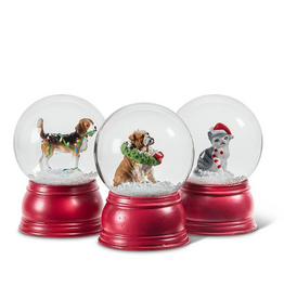Abbott Holiday Pet Snow Globes