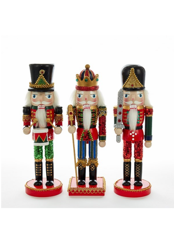 Kurt Adler 10"WOODEN NUTCRACKER