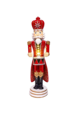 Kurt Adler 12"B/O LED KING NUTCRACKER