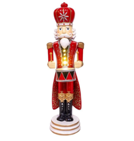 Kurt Adler 12"B/O LED KING NUTCRACKER