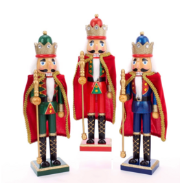 Kurt Adler 15" Nutcracker w/Cape