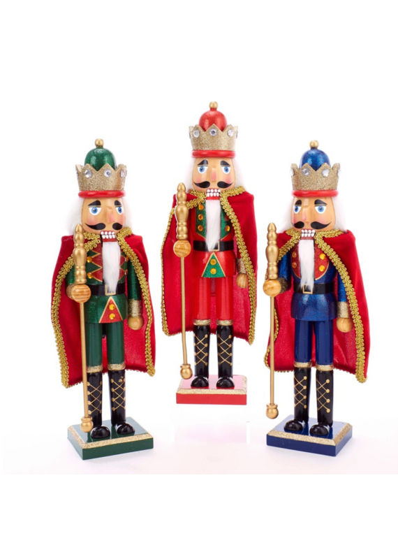 Kurt Adler 15" Nutcracker w/Cape