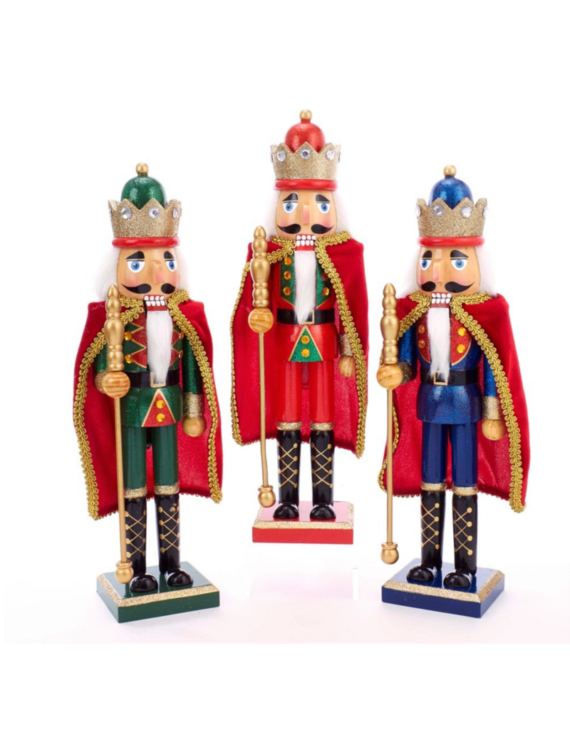 Kurt Adler 15" Nutcracker w/Cape