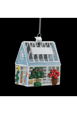 Kurt Adler 3.25"NOBLE GEMS GREENHOUSE GLS ORN