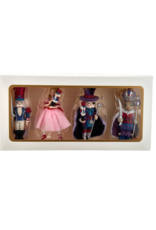 Kurt Adler 5.25"NUTCRACKER SUITE ORN SET 4PC