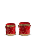 RAZ 10.5" Drum Containers-Set of 2