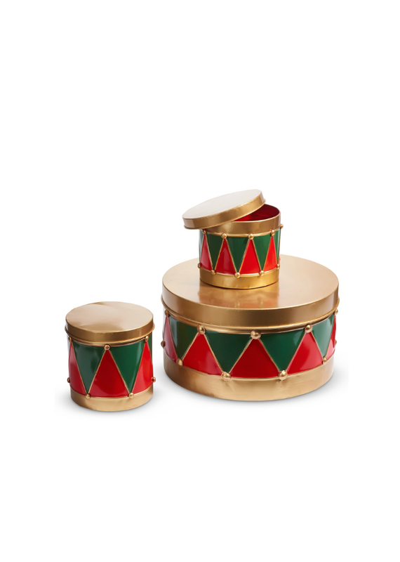RAZ 13.5" Drum Canisters-Set of 3