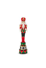 RAZ 18" Red, White and Green Nutcracker