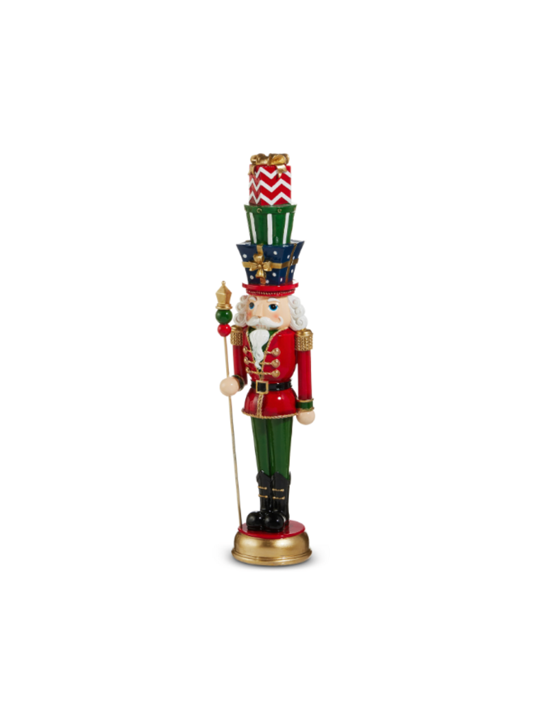 RAZ 19.75" Nutcracker with Presents