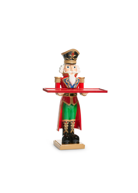 RAZ 23.75" Multicolor Nutcracker Butler