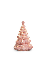 RAZ 8" Lighted Pink Vintage Tree