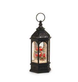 RAZ 9" Cardinal Lighted Water Lantern