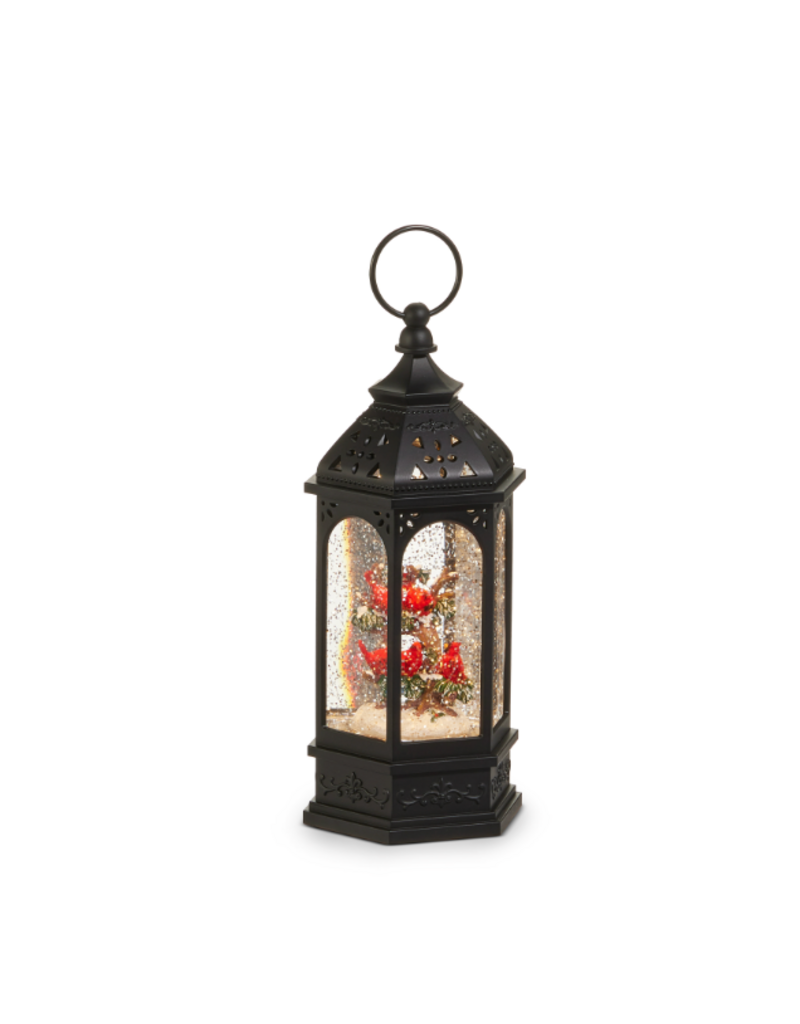 RAZ 9" Cardinal Lighted Water Lantern