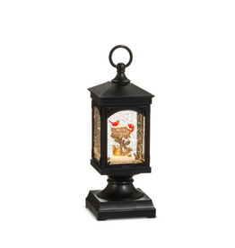 RAZ 9.5" Cardinal on Sign Lighted Water Lantern