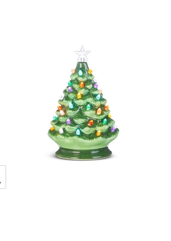 RAZ 8" Lighted Vintage Tree