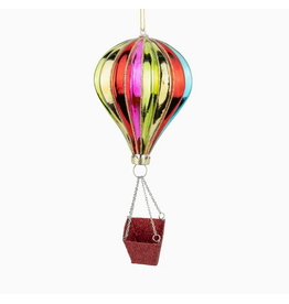 Silver Tree Air Balloon Orn